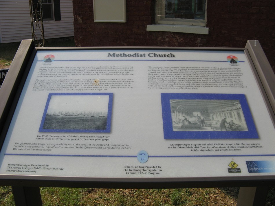 1239 Old Methodist Church Sign